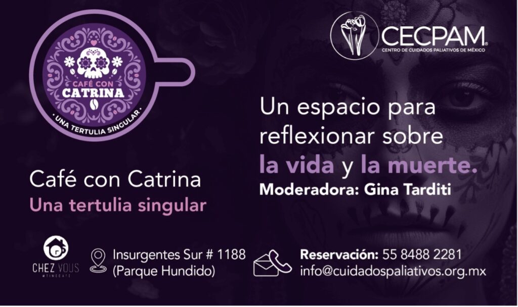 cafe con catrina cecpam cuidados paliativos